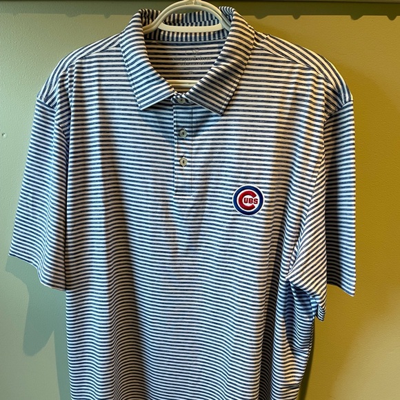 Chicago Cubs Vineyard Vines Heathered Winstead Sankaty Polo. Men’s Size XL. - Picture 1 of 6